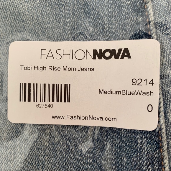 Tobi High Rise Mom Jeans - Picture 8 of 8